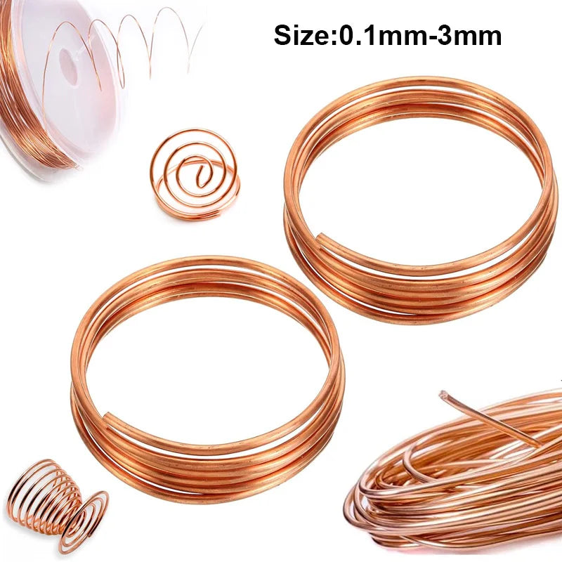 1/5/10M copper conductive copper wire