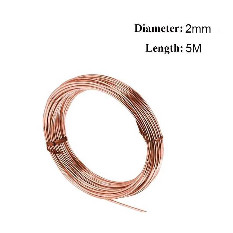 1/5/10M copper conductive copper wire